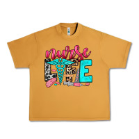 Peanut Butter nurse life Urban Heavy Tee - NancyCooperArtShop