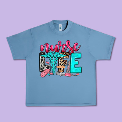 Nurse Life Urban Heavy Tee Designed By Nancycooperartshop