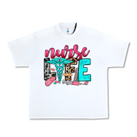 White nurse life Urban Heavy Tee - NancyCooperArtShop