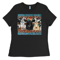 Black black angus Simmental charolais Ladies Tee - JahusDesignShop