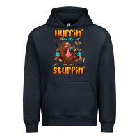 Navy huffin' for the stuffin' Urban Hoodie - BundleAndBundleShop