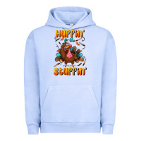Pigment Grape Ice huffin' for the stuffin' Urban Hoodie - BundleAndBundleShop