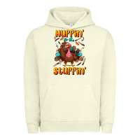 Pigment Pistachio huffin' for the stuffin' Urban Hoodie - BundleAndBundleShop