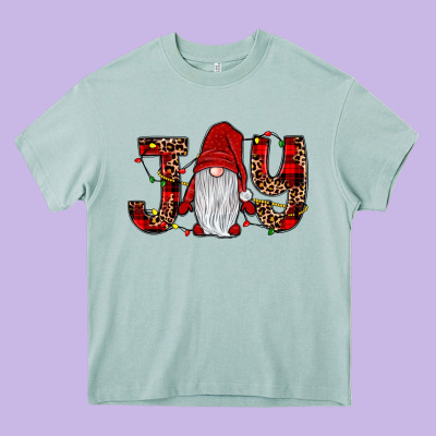 Joy Gnome Heavy Core Tee Designed By Jahusdesignshop