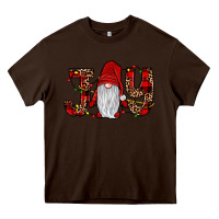 Chocolate Brown joy gnome Heavy Core Tee - JahusDesignShop