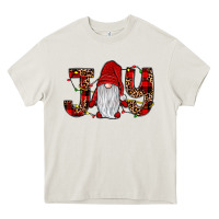 Cream joy gnome Heavy Core Tee - JahusDesignShop