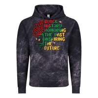 Cloud Black black history honoring the past inspiring the futu Vintage Hoodie - MaliasSmallBusiness