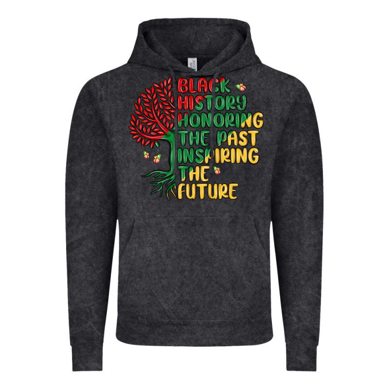 Black History Honoring The Past Inspiring The Futu Vintage Hoodie by MaliasSmallBusiness | Teevron