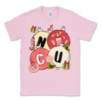Bubblegum Pink nicu nurse christmas Classic Tee - MaliasSmallBusiness