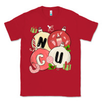 Red nicu nurse christmas Classic Tee - MaliasSmallBusiness