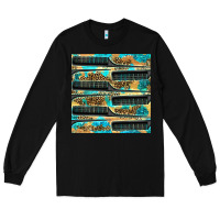 Black Hairdresser Parting Comb With Leopard And Glitter Seamless Pattern Bbs Long Sleeve Tee - BundleAndBundleShop