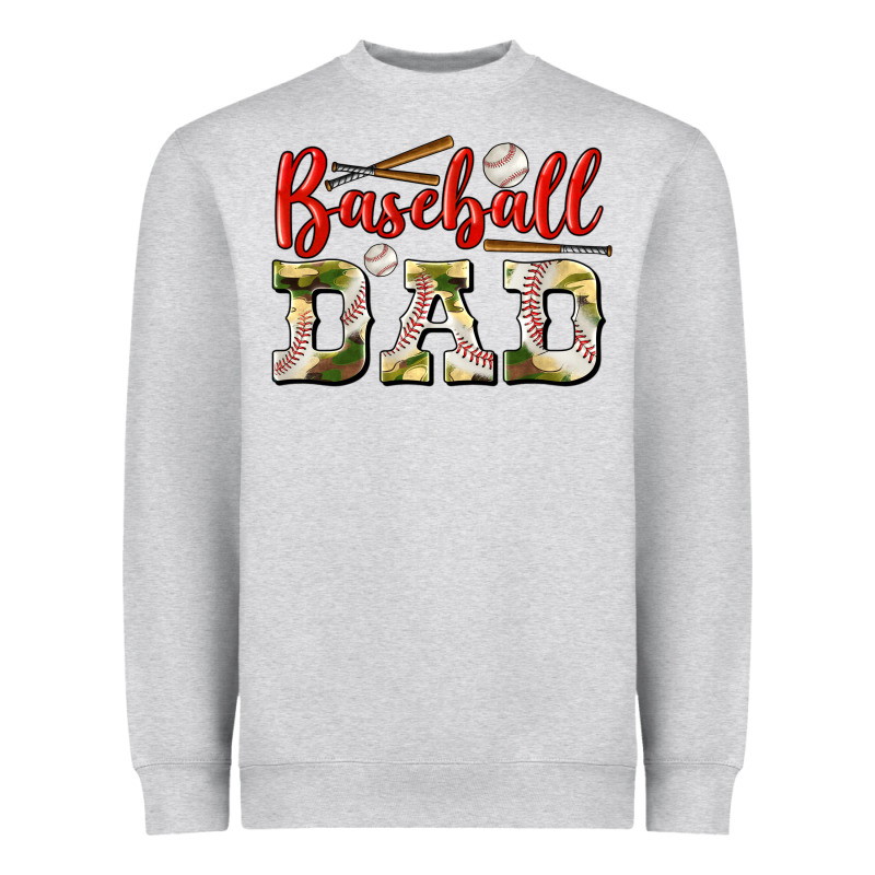 Baseball Dad Heavyweight Sweatshirt by BundleAndBundleShop | Teevron