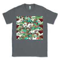Charcoal Heather christmas magic pattern Classic Tee - CowhideDigitalArt