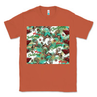 Copper christmas magic pattern Classic Tee - CowhideDigitalArt