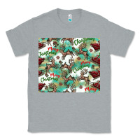 Heather Grey christmas magic pattern Classic Tee - CowhideDigitalArt