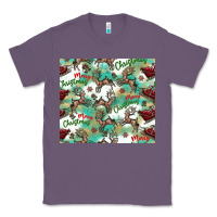 Lavender christmas magic pattern Classic Tee - CowhideDigitalArt