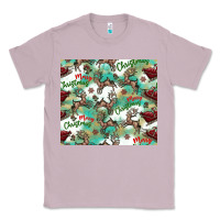 Lilac christmas magic pattern Classic Tee - CowhideDigitalArt