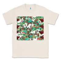 Natural christmas magic pattern Classic Tee - CowhideDigitalArt