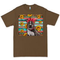 Cacao western pitbull Premium Tee - Artiststas