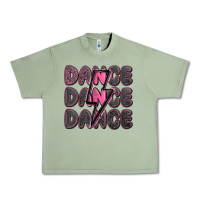 Oil Green dance dance dance with lightning bolt Urban Heavy Tee - MaliasSmallBusiness