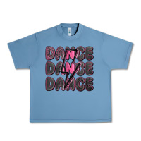Pebble Blue dance dance dance with lightning bolt Urban Heavy Tee - MaliasSmallBusiness