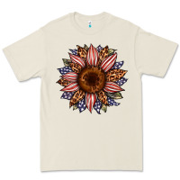 Bone usa flag camouflage leopard sunflower Premium Tee - Artiststas