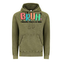 Vintage Olive bruh formerly known as mom Vintage Hoodie - MaliasSmallBusiness