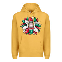 Mustard sunflower i̇talian flag Premium Hoodie - JahusDesignShop