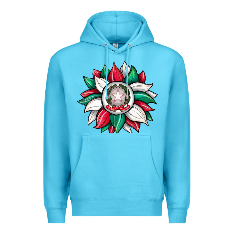 Sunflower İtalian Flag Premium Hoodie by JahusDesignShop | Teevron