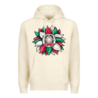 Sandshell sunflower i̇talian flag Premium Hoodie - JahusDesignShop