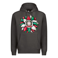 Smoke sunflower i̇talian flag Premium Hoodie - JahusDesignShop