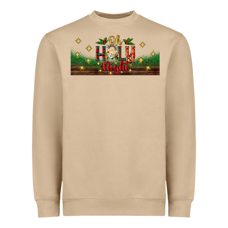 Oh Holy Night Heavyweight Sweatshirt by BundleAndBundleShop | Teevron