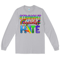 Moon Dust Straight Againts Hate Long Sleeve Tee - BundleAndBundleShop