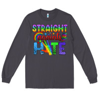 Smoke Straight Againts Hate Long Sleeve Tee - BundleAndBundleShop