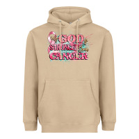 Mushroom my god is stronger than cancer Heavyweight Hoodie - CowGirlArtShop