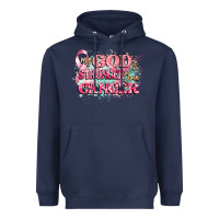 Navy my god is stronger than cancer Heavyweight Hoodie - CowGirlArtShop