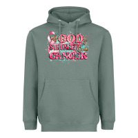 Sage my god is stronger than cancer Heavyweight Hoodie - CowGirlArtShop