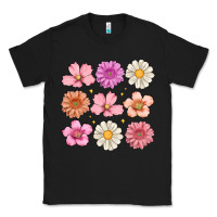 Black flowers Classic Tee - MaliasSmallBusiness