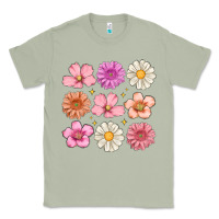 Matcha flowers Classic Tee - MaliasSmallBusiness