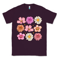 Plum flowers Classic Tee - MaliasSmallBusiness