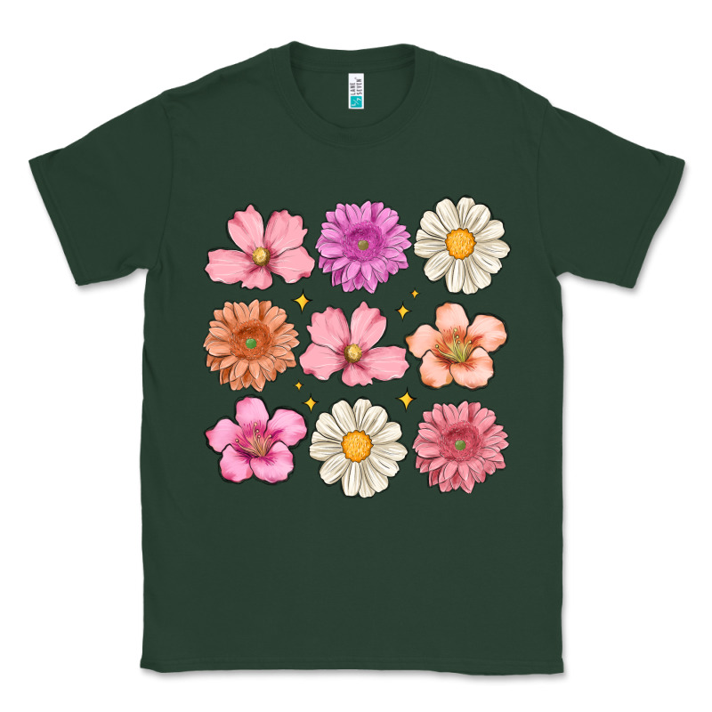 Flowers Classic Tee by MaliasSmallBusiness | Teevron