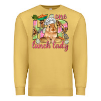 Antique Gold One hip lunch lady Easter Day Premium Sweatshirt - HowdyJamesFarm