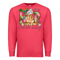 Cardinal One hip lunch lady Easter Day Premium Sweatshirt - HowdyJamesFarm