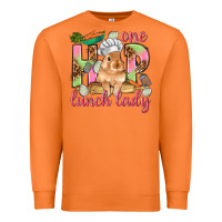 Carrot One hip lunch lady Easter Day Premium Sweatshirt - HowdyJamesFarm