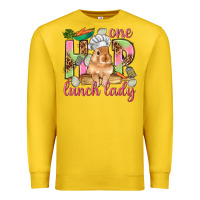 Lemon One hip lunch lady Easter Day Premium Sweatshirt - HowdyJamesFarm