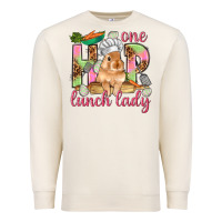 Sandshell One hip lunch lady Easter Day Premium Sweatshirt - HowdyJamesFarm