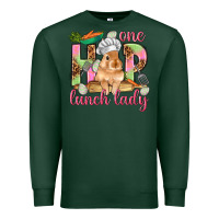 Sports Green One hip lunch lady Easter Day Premium Sweatshirt - HowdyJamesFarm