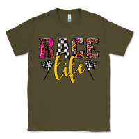 Army Green race life Classic Tee - JahusDesignShop