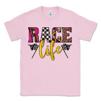 Bubblegum Pink race life Classic Tee - JahusDesignShop