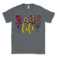 Charcoal Heather race life Classic Tee - JahusDesignShop